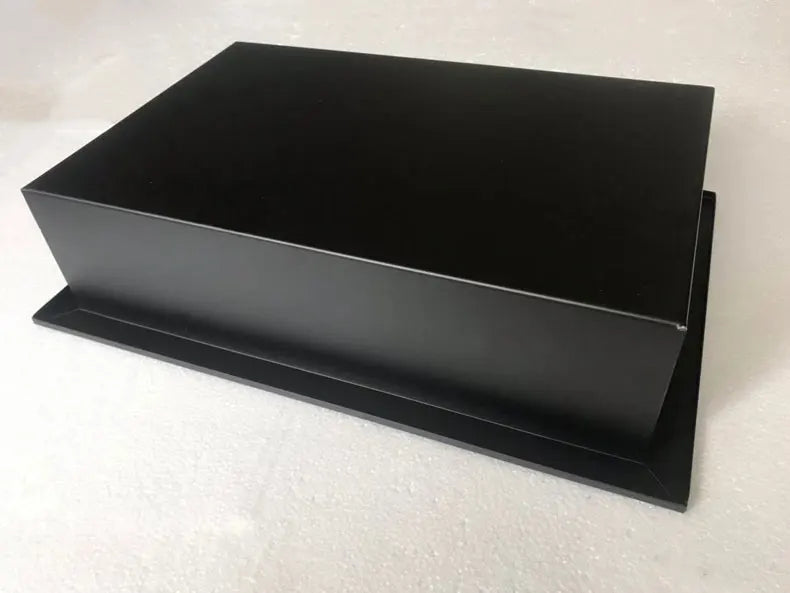 Schwarzer Aufbewahrungsschrank für Badezimmer, verdeckter integrierter Wandschrank, Nische, Edelstahl, Hotel-Wandschrank, Toilette