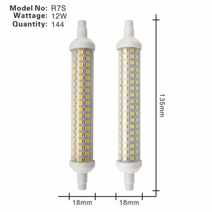 R7S LED 78 mm 118 mm 135 mm r7s Glühbirne 6 W 9 W 12 W SMD 2835 Lampada LED-Lampe 220 V Maislicht Energiesparend Ersetzen Sie das Halogenlicht.