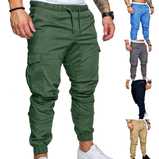 50%HOT2022 Neue männer Casual Jogging Hosen Einfarbig Tasche Hosen Sport Hosen männer Hosen Straße Hüfte Halen Jogging hosen