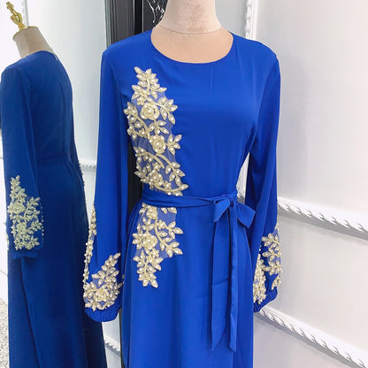 Ramadan Kaftan Dubai Abaya Turkey Muslim Women Hijab Dress Islam Caftan Marocain Dresses Vestidos Eid Mubarak Robe Femme Abayas