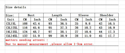 New Summer Style XL-4XL Plus Size Women's Dress Versatile and Fashionable with Elastic Waist Slimming and Loose Fit