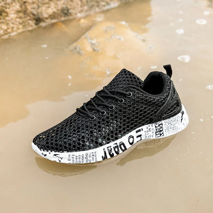 Hight Quality Summer Mens Beach Shoes Outdoor Sandals Air Mesh Sneaker Fashion Women Foam Sport Aqua Footwear Water Light Weight.