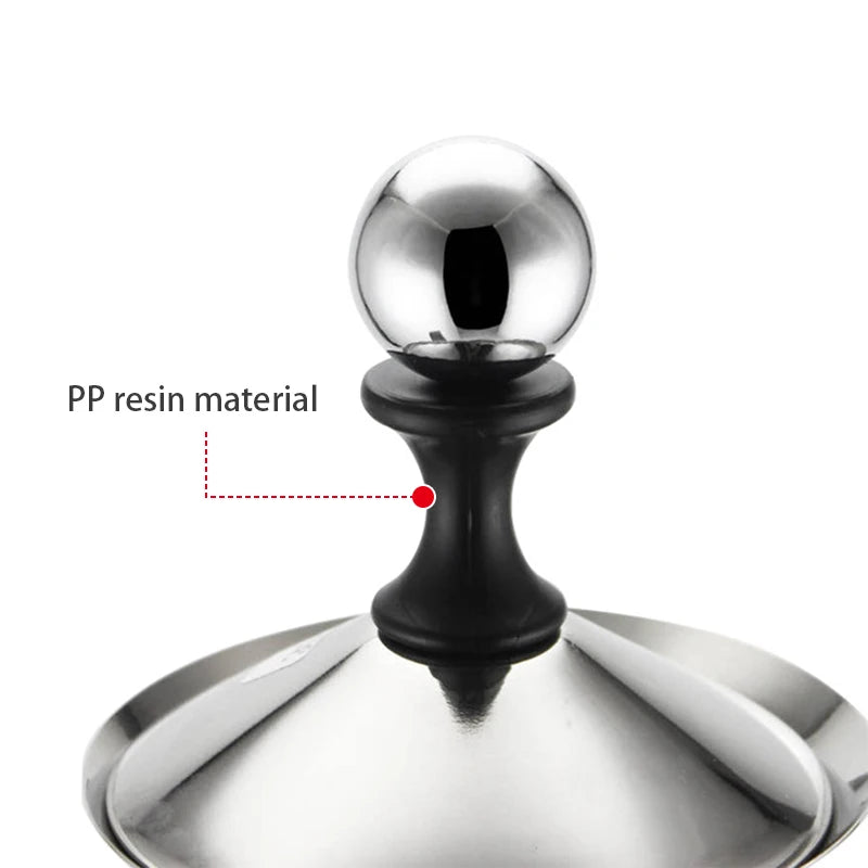 Stainless Milk Frother 400ML Double Mesh Milk Creamer Milk Foam For Cofffee Milk Egg Beater Kitchen Tool Coffee Mixe Frother.