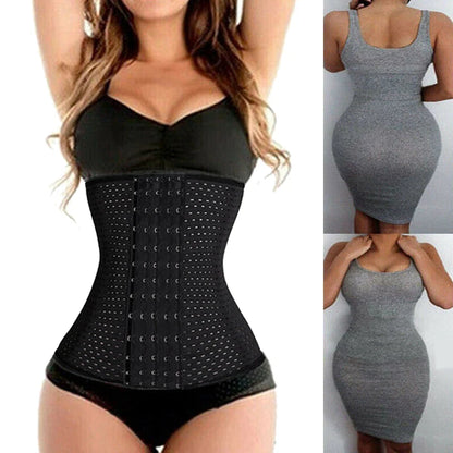 Plus Size XS-5XL Steel Boned Waist Trainer Corset Women Postpartum Band Sexy Bustiers Corsage Modeling Strap cinta modeladora US.