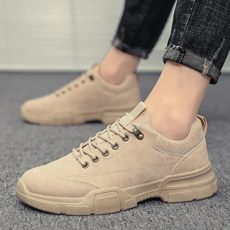 New Arrival Men's High Top Casual Shoes Spring/Autumn High Top Sneakers High Quality Retro Fashion Men Boots Zapatillas Hombre.