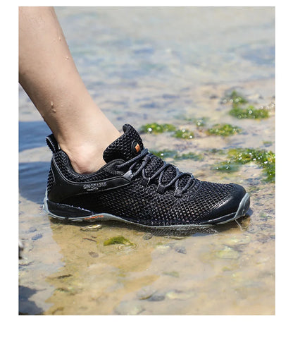 HUMTTO Sommer Wandern Turnschuhe Schuhe für Männer 2021 Atmungsaktive Outdoor Trekking Sport Herren Wasser Schuhe Klettern Walking Mann Schuhe