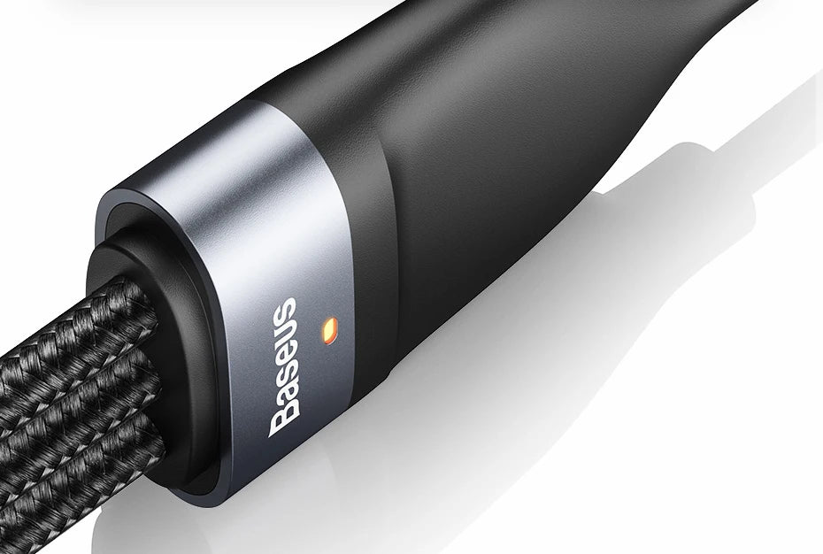 Baseus 3 in 1 USB Type C Cable for iPhone 15 14 13 12 Pro Charger Cable 100W Micro USB Type C Cable for Macbook Samsung Xiaomi.