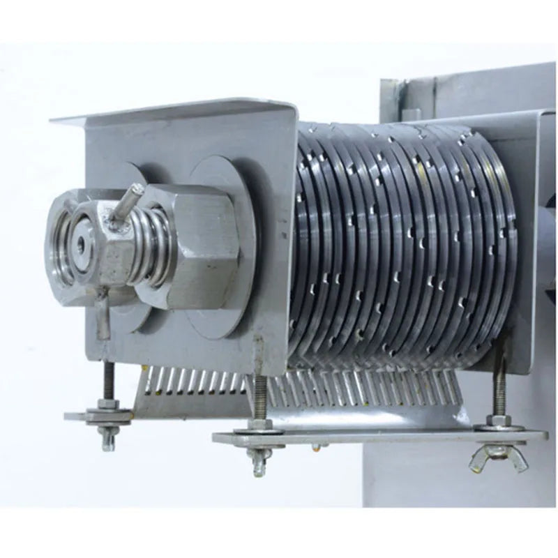 Meat Slicer Stripping Cutter Machine,Fresh Meat Cube Dicer Cutting Machine 110/220V 400kg/h.