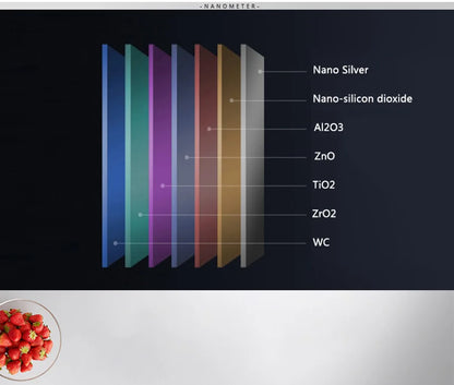 ASRAS New Nanometer Large Size Single Cup Rinser Kitchen Sink 4mm Thickness 220mm Depth With Drain Plate Knife Holder Sinks