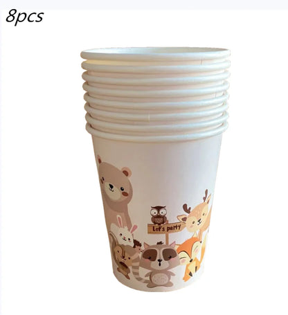 1–12 Monate Foto-Banner, Wald-Foto-Banner, alles Gute zum Geburtstag, Party-Dekoration, Babyparty, 1. Geburtstag, Junge, Mädchen, 12-Monats-Foto-Banner.