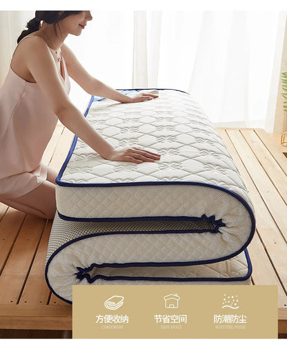 Latex Tatami Matratze Klapp Boden Matte Schlafzimmer Weichen Bequemen Bett Matratze Student Schlafsaal Matten König Königin Twin Voll Größe