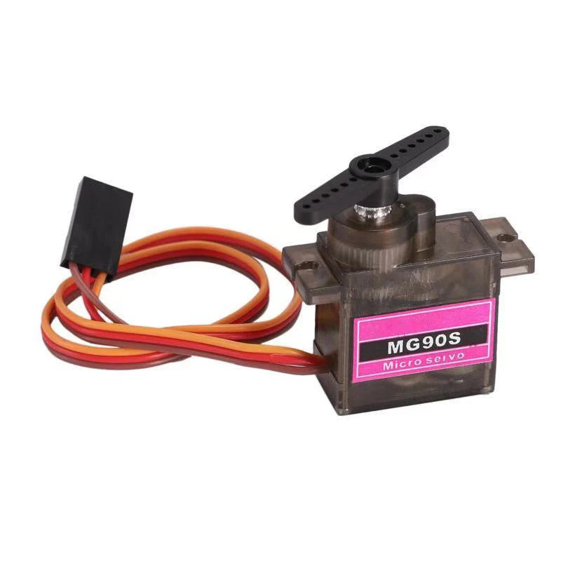 5/10/20PCS MG90S Metal Gear RC Micro Servo 180°/360° 13.4g Motor for RC Helicopter Car Boat Model Toy Control.