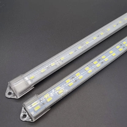 12V/24V 24/48 LED Light Strip 330X15MM Hard Rigid Tube Bar Lamp IP65 Waterproof 5730-led bead Lights Strips For DIY.