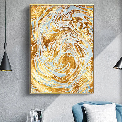 Customizable Abstract Landscape Mural Living Room Decoration Nordic Canvas Wall Art Pictures for Bedroom Modular Home Decor