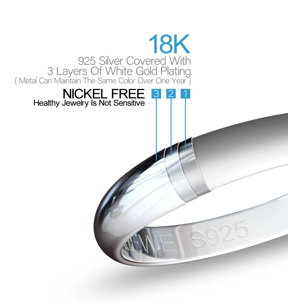 GIGAJEWE Moissanite D Nova Pink Color VVS1 Total 1.92ct 925 Silver Earring 18K Gold Plated Diamond Test Passed Jewelry Girl Gift.