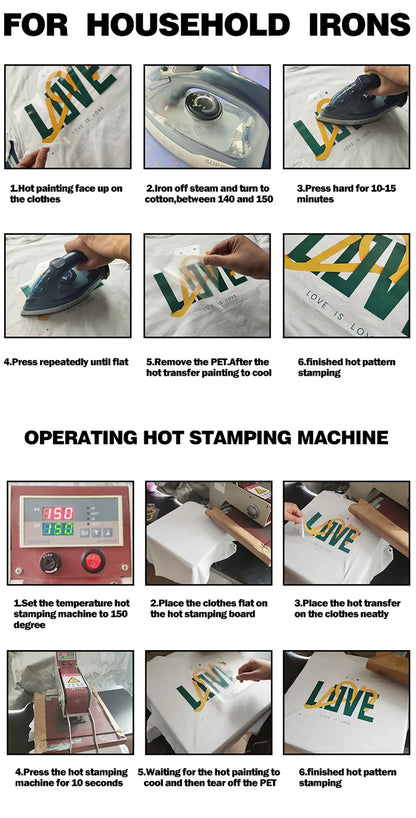 Cartoon Pflanze Blumen Aufkleber Wärmeübertragung PVC Patch Hitzeempfindliche Patches Bügelaufkleber auf Kleidung DIY Applikationen.