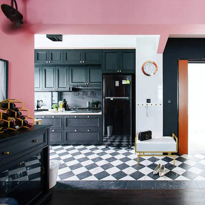 Selbstklebende Tapete aus schwarzem Holz mit Kontaktpapier zum Abziehen und Aufkleben, dekorative Vinylfolie für Arbeitsplattenschränke, leicht zu reinigen