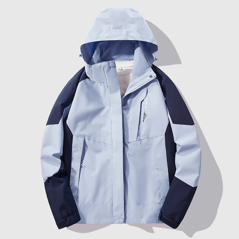 ANSZKTN Sports Men Women  Hardshell Graphite Warm Windproof Anti-fouling Sportswear Outdoor Jacket.