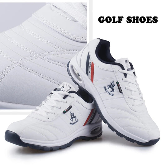 New Waterproof Golf Shoes Spikeless Men Outdoor Training Golf Sneakers for Men Spring Summer Anti Slip Sport Sneakers.