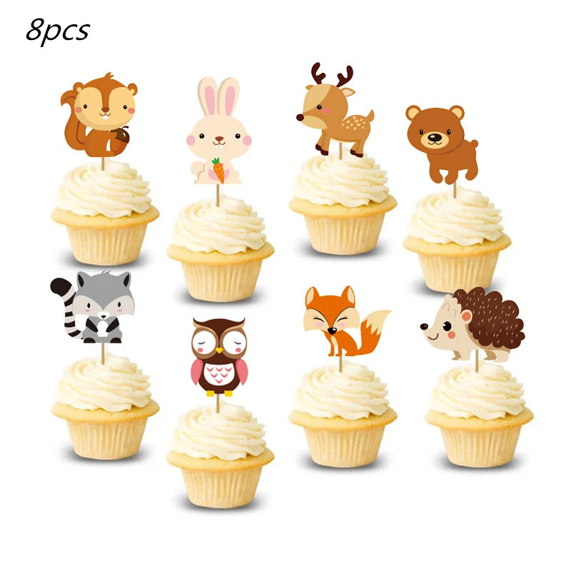 1–12 Monate Foto-Banner, Wald-Foto-Banner, alles Gute zum Geburtstag, Party-Dekoration, Babyparty, 1. Geburtstag, Junge, Mädchen, 12-Monats-Foto-Banner