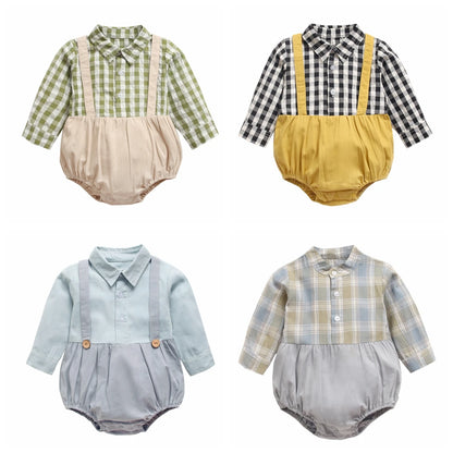 Sanlutoz Herbst Baby Jungen Bodys Kleinkind Kleidung Onesies Mode Langarm