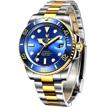 LIGE Women Watches Mechanical Watch Luxury Bracelet Wrist Wristwatch Elegant Ladies Automatic Date Clock Watch Relogio Feminino