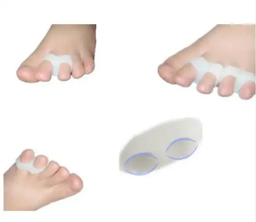 Small Toe Valgus Overlapping Toe Separator Double Ring Toe Separator Hallux Valgus Split Toe Pad Small Toe Valgus Correction.