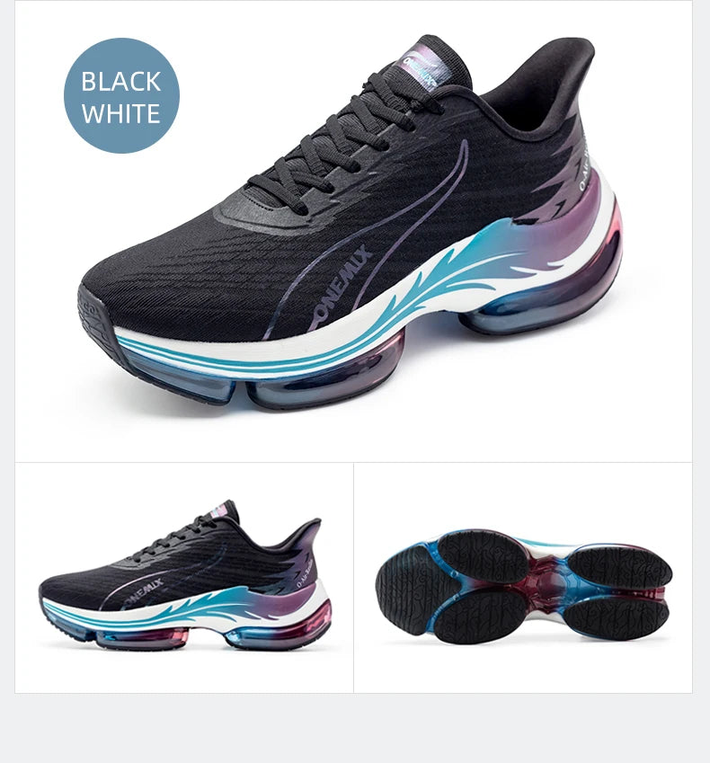 ONEMIX Fans Extra 20% off Running Shoes Air Cushion Athletic Couple Trainers Sport Jogging Shoes Outdoor Women Walking Sneakers