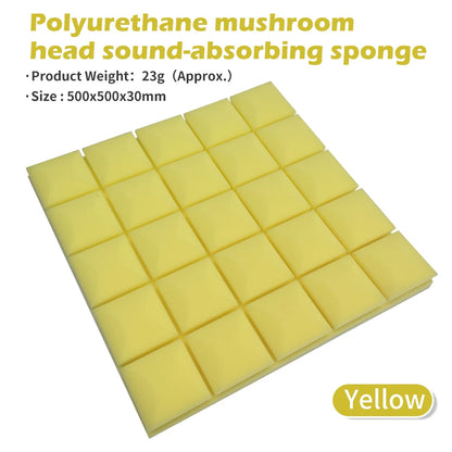 200x200/150x150mm 3/5/10/15mm ESD Anti Static Pin Insertion High Density Foam Soundproofing Foam Sound-Absorb Noise Sponge Foam