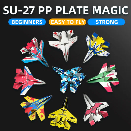 Fixed Wing Model Su27 RC Airplane With Microzone MC6C Transmitter with Receiver and Structure Parts For DIY F22 RC Aircraft.