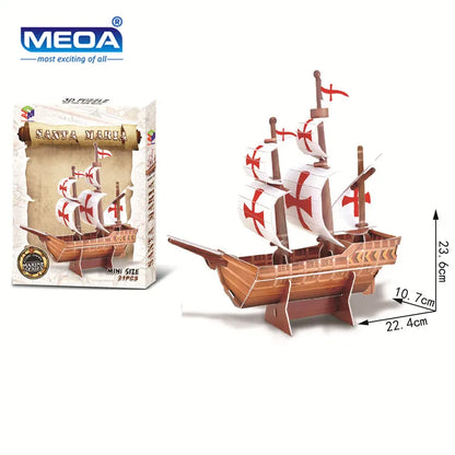 40 Style World Famous Architecture Building 3D Puzzle Model Construction 3D Jigsaw Puzzle Toys For Kids Christmas Gift