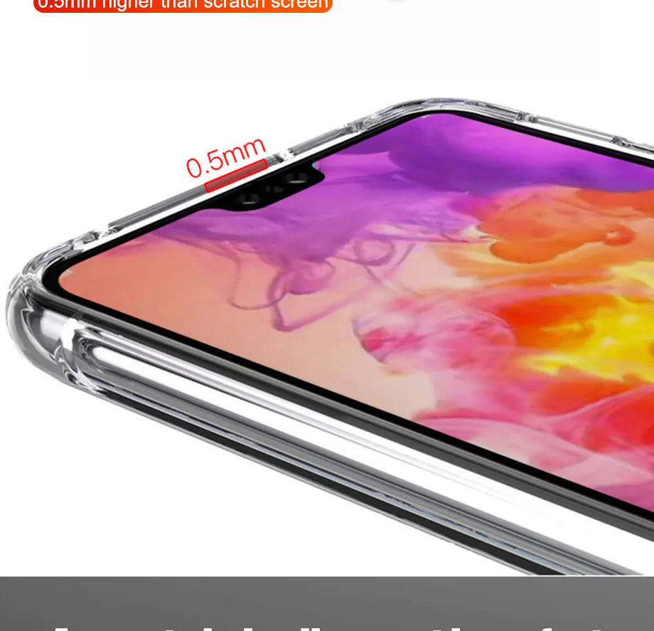 Luxury Soft Case For Huawei P20 P30 Lite Pro Protective Transparent Case Mate 20 30 Lite Honor 20 Lite pro Silicone Back Cover.