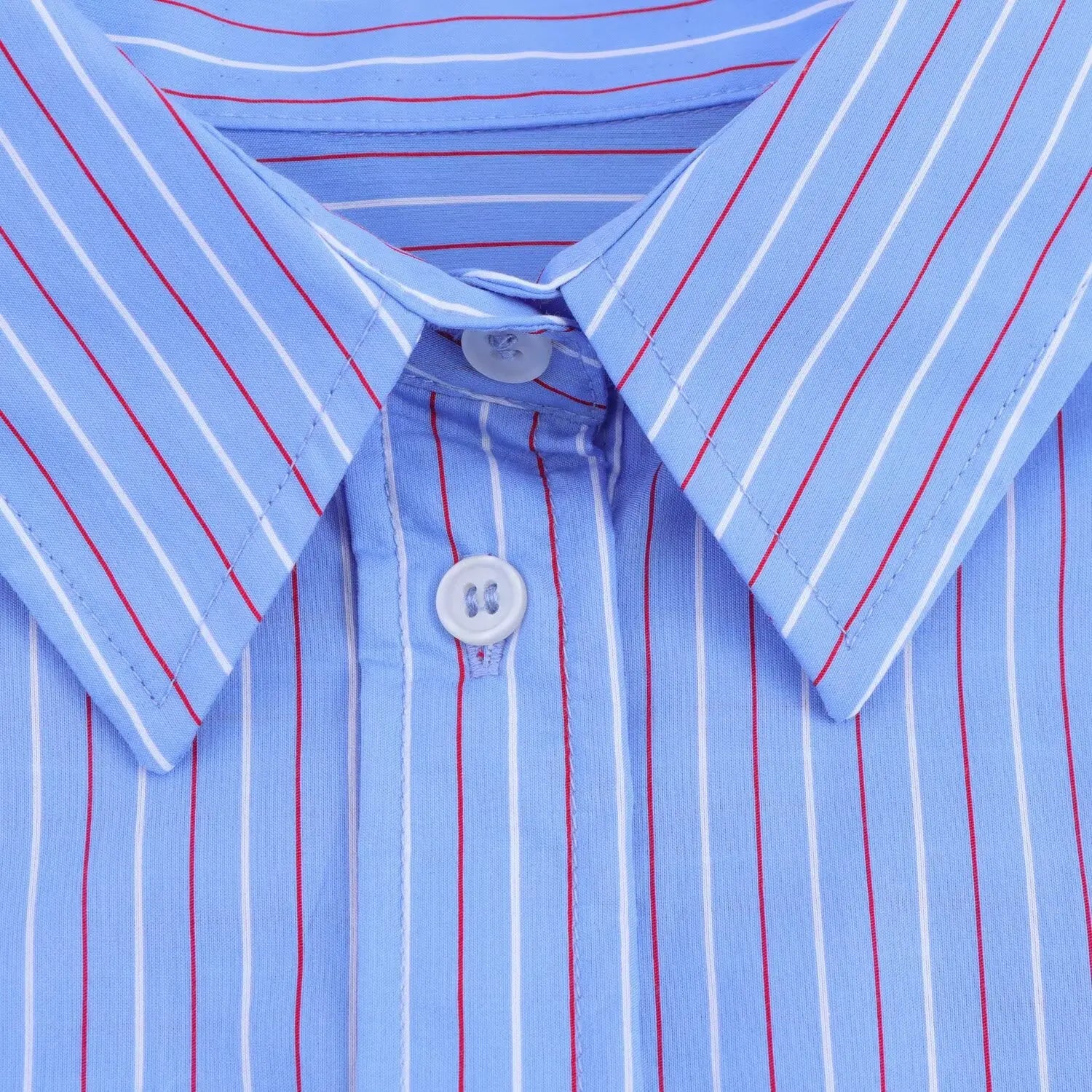 ZATRHMBM women's clothing 2025 new fashion striped loose shirt retro lapel long-sleeved casual female tops.