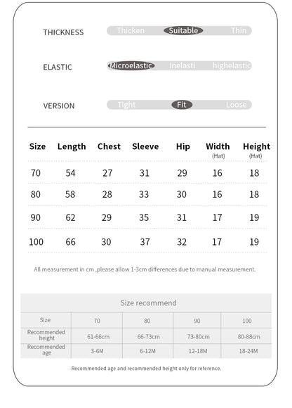 Baby Body Long Sleeve Strick Infant Kinder Unisex Overalls Kleidung Herbst Kleinkind Junge Overalls Ein Stück Kleinkind Mädchen Overall.