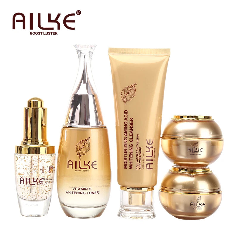 AILKE cosmetics facial skin care sets moisturizing whitening sleeping women beauty wrinkle cream face products female Wholesale.