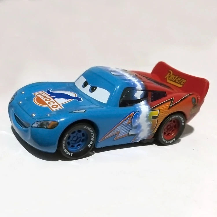 Cars Disney Pixar Cars 2 3 Toy Lightning McQueen Mater Sheriff Alloy Metal Model Car 1:55 Metal Toys Vehicles Boy Children Gifts