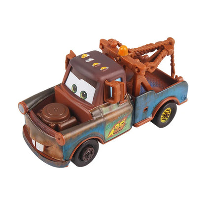 Cars Disney Pixar Cars 2 3 Toy Lightning McQueen Mater Sheriff Alloy Metal Model Car 1:55 Metal Toys Vehicles Boy Children Gifts.