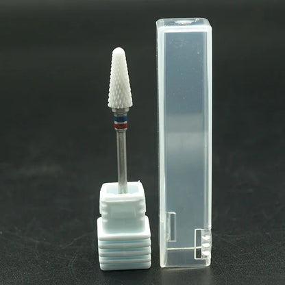 EasyNail 1pcs  Mill Ceramic Nail Drill Bits For Electric Manicure Machines Pedicure Nail Art Salon Polish Tools M0610.
