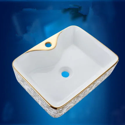 Kunst Keramik Bad Waschbecken Set Keramik Becken Platte Waschbecken Waschbecken Bad Wasserhahn Pop Up Becken Mischbatterie