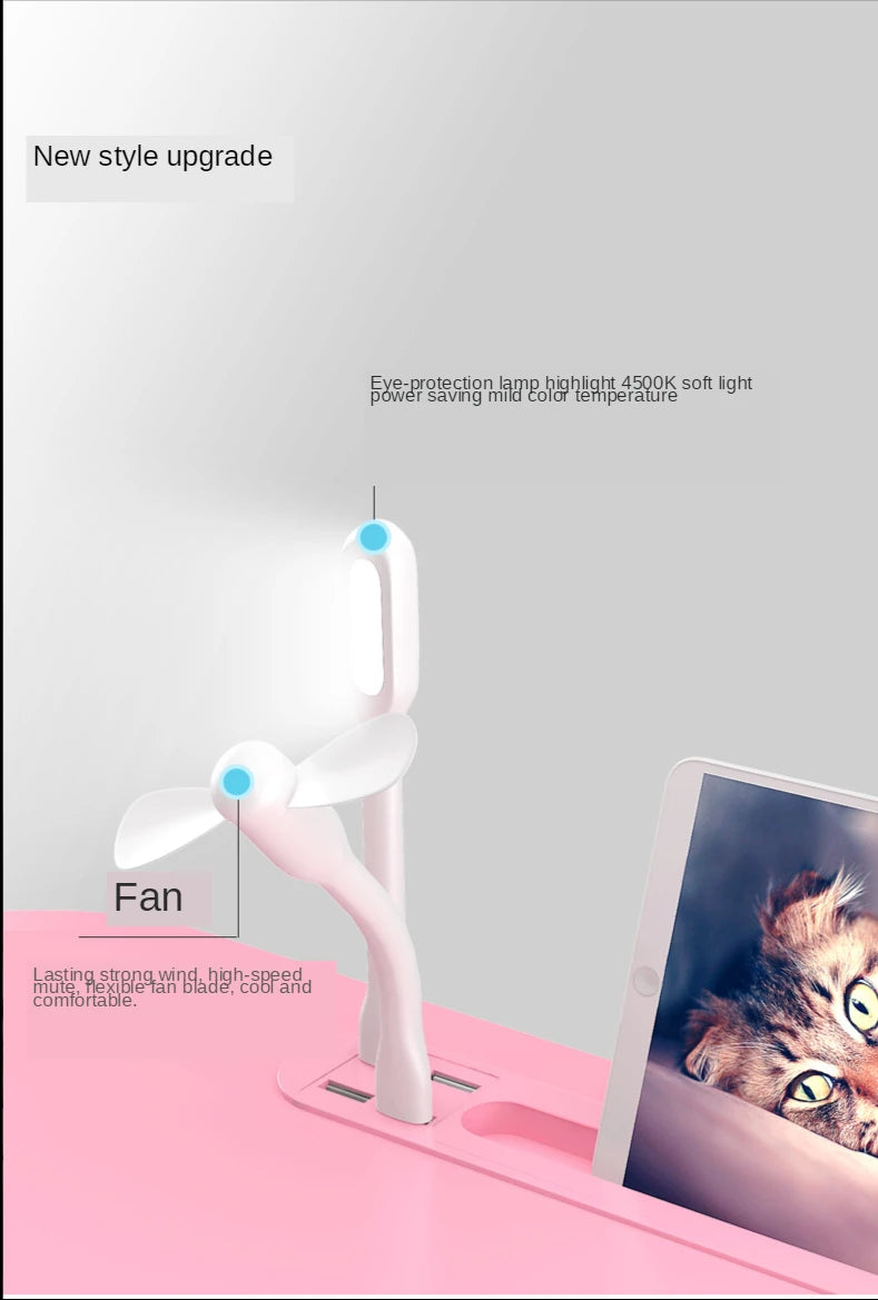 Klappbarer Laptop-Schreibtisch für Zuhause, für Bett und Sofa, Laptop-Betttablett, Tisch, Schreibtisch, tragbarer Schoßschreibtisch zum Arbeitszimmer und Lesen, Bett-Tablett-Tisch