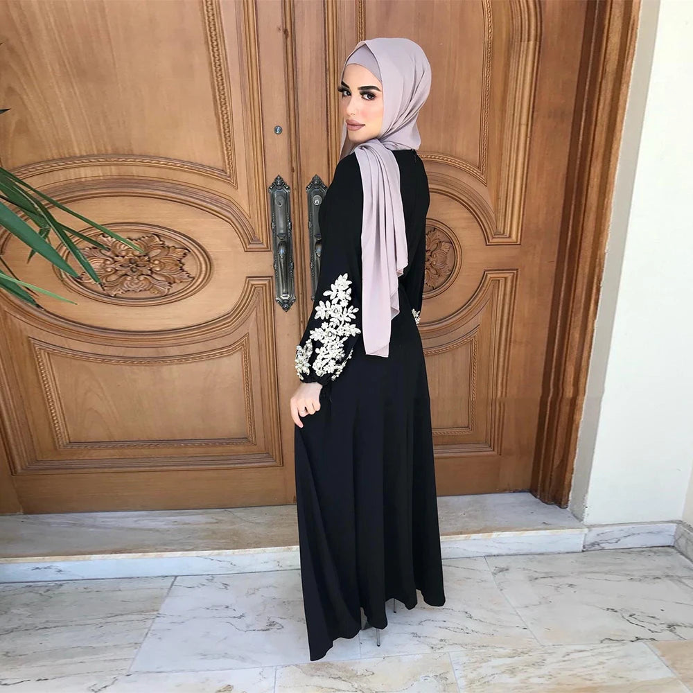 Ramadan Kaftan Dubai Abaya Turkey Muslim Women Hijab Dress Islam Caftan Marocain Dresses Vestidos Eid Mubarak Robe Femme Abayas
