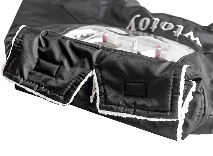 FPV Remote Control Warm Gloves Outfield Warm Cover Transmitter Shield Hand Protector Winter Outdoor for FPV RC AT10II AT9S Drone.