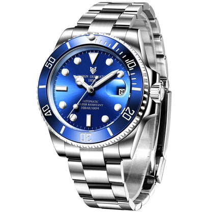 LIGE Women Watches Mechanical Watch Luxury Bracelet Wrist Wristwatch Elegant Ladies Automatic Date Clock Watch Relogio Feminino