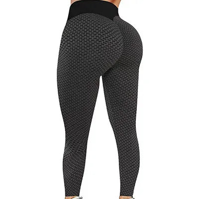Wholesale Sexy Women Solid Butt Lifting High Waist Workout Gym Fitness Yoga Pants Tik Tok Tiktok Leggings