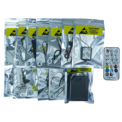 LED Light Kit For Christmas Gift 21330 Home Alone House Street View Building Blocks Bricks  Toy Lamp Set No Model RC Version