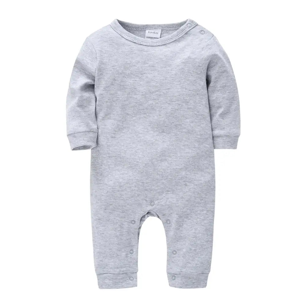 Honeyzone Neugeborenen Stram pler Unisex Baby kleidung schwarz Vollarm Säugling Overall Baumwolle Bodysuit einteilige Zwillinge Ropa Bebe 0-12m.