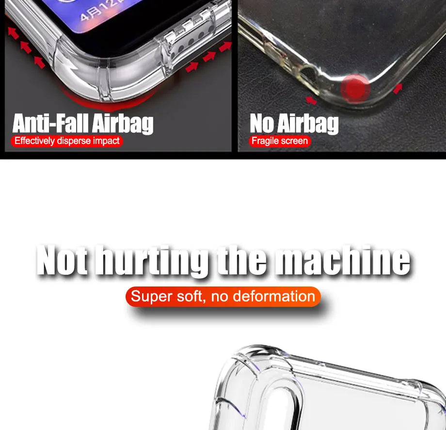 Luxury Soft Case For Huawei P20 P30 Lite Pro Protective Transparent Case Mate 20 30 Lite Honor 20 Lite pro Silicone Back Cover.