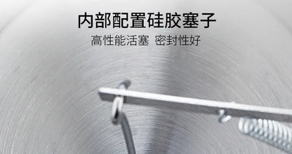 Steel Batter Dispenser with Rack Dough Funnel Cupcake Baking Dispenser Kitchen Tools.