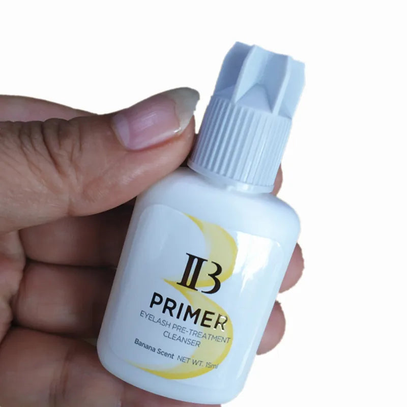 15ml ibeauty Primer for Eyelash Extensions Glue Application Korea Professional Clear Primer Makeup Tool 10 bottles.