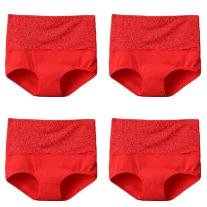 Underwear for Women Cotton High Waist Panties Tummy Control Briefs Ladies Panty Full Coverage Female Lingerie Stretch Underpants.
